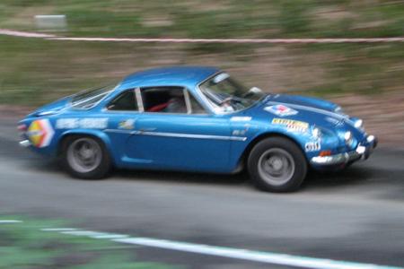 A110 bleue en action 2